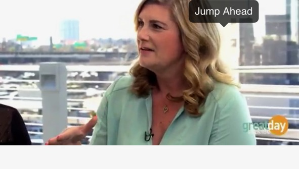 Dr Gabrielle Morrissey speaking on Great Day Houston about relationships and the Me Too movement